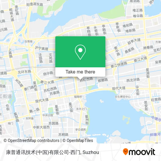 康普通讯技术(中国)有限公司-西门 map