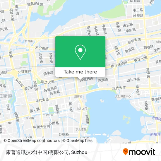 康普通讯技术(中国)有限公司 map