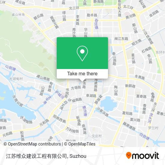 江苏维众建设工程有限公司 map