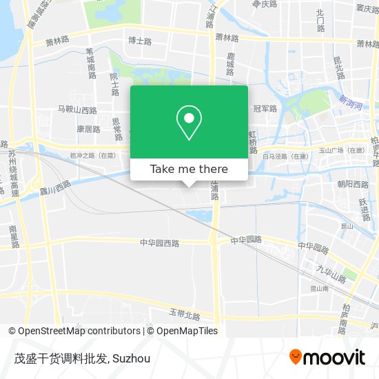 茂盛干货调料批发 map