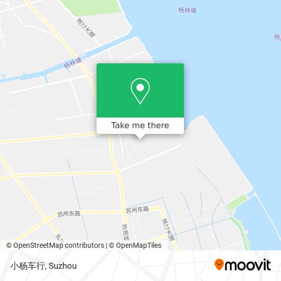 小杨车行 map