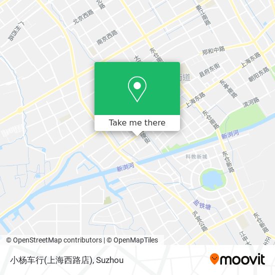 小杨车行(上海西路店) map