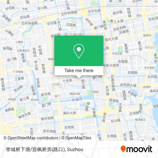 带城桥下塘/迎枫桥弄(路口) map