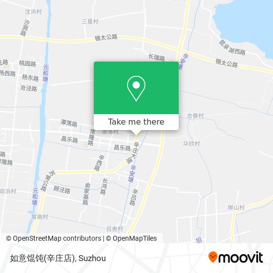 如意馄饨(辛庄店) map