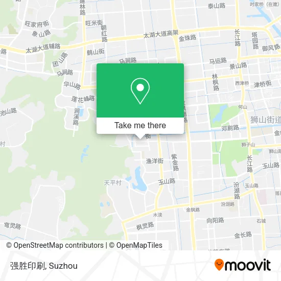 强胜印刷 map