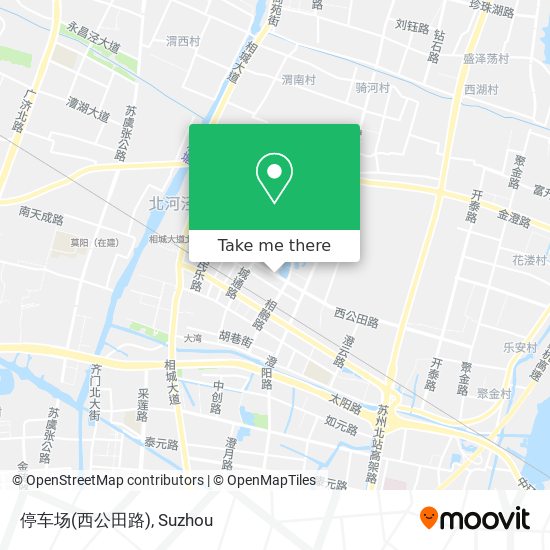 停车场(西公田路) map