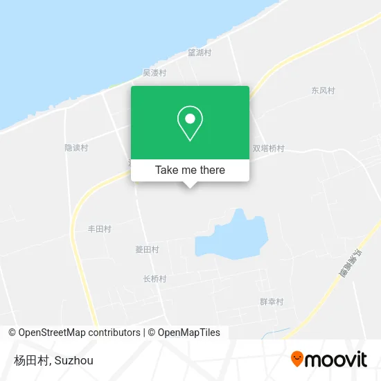 杨田村 map