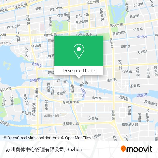 苏州奥体中心管理有限公司 map