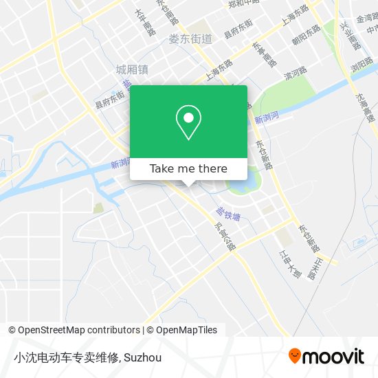 小沈电动车专卖维修 map
