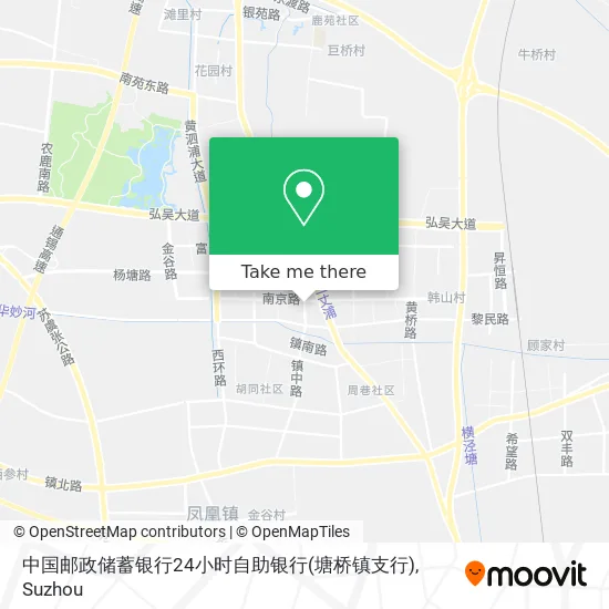 中国邮政储蓄银行24小时自助银行(塘桥镇支行) map