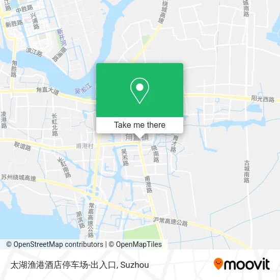 太湖渔港酒店停车场-出入口 map