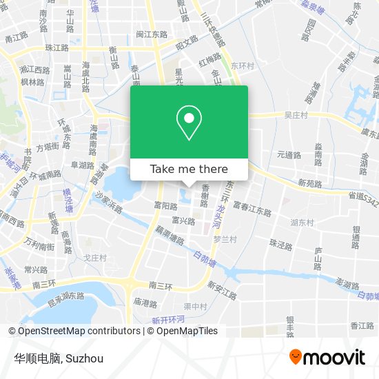 华顺电脑 map