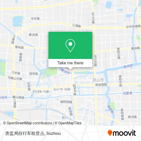 质监局自行车租赁点 map