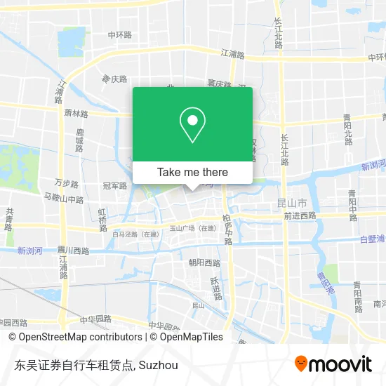 东吴证券自行车租赁点 map