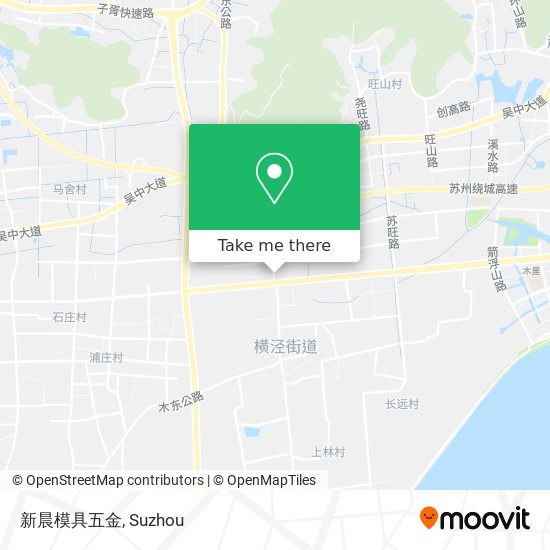 新晨模具五金 map