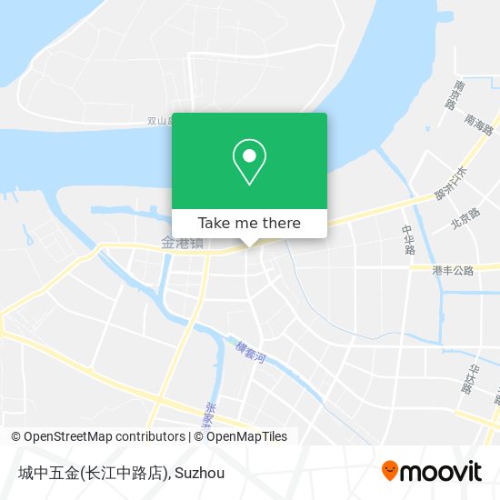 城中五金(长江中路店) map