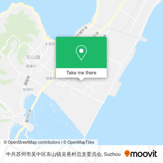 中共苏州市吴中区东山镇吴巷村总支委员会 map