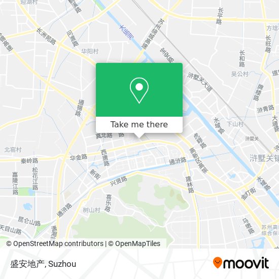 盛安地产 map