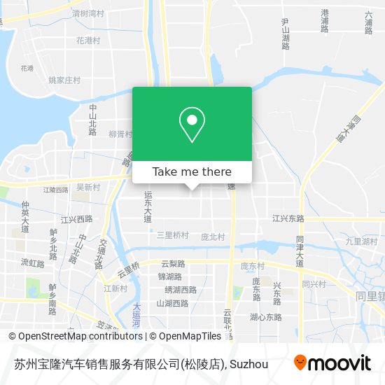 苏州宝隆汽车销售服务有限公司(松陵店) map