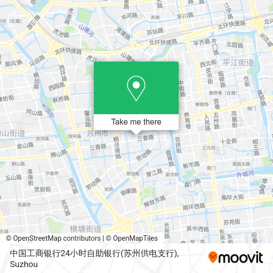 中国工商银行24小时自助银行(苏州供电支行) map