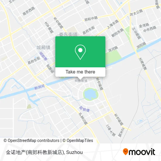 金诺地产(南郊科教新城店) map