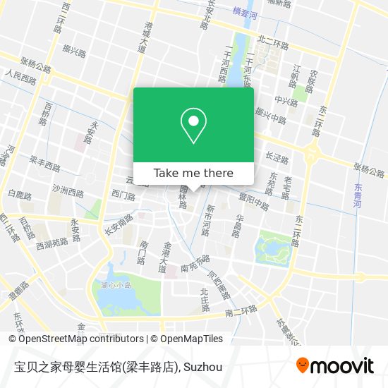 宝贝之家母婴生活馆(梁丰路店) map