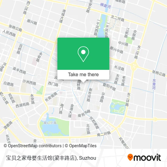 宝贝之家母婴生活馆(梁丰路店) map