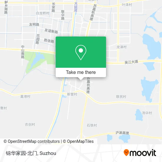 锦华家园-北门 map