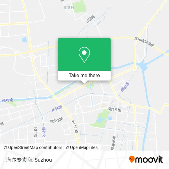 海尔专卖店 map