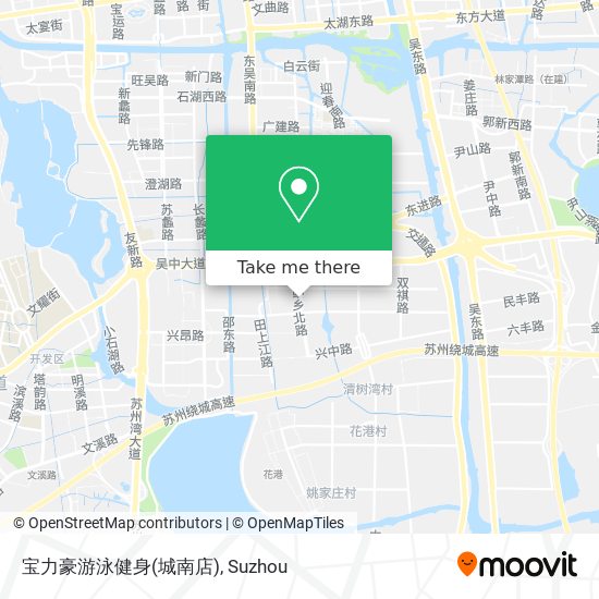 宝力豪游泳健身(城南店) map