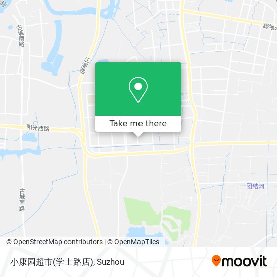 小康园超市(学士路店) map