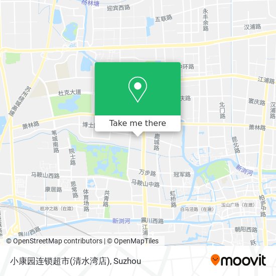 小康园连锁超市(清水湾店) map