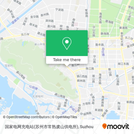 国家电网充电站(苏州市常熟虞山供电所) map