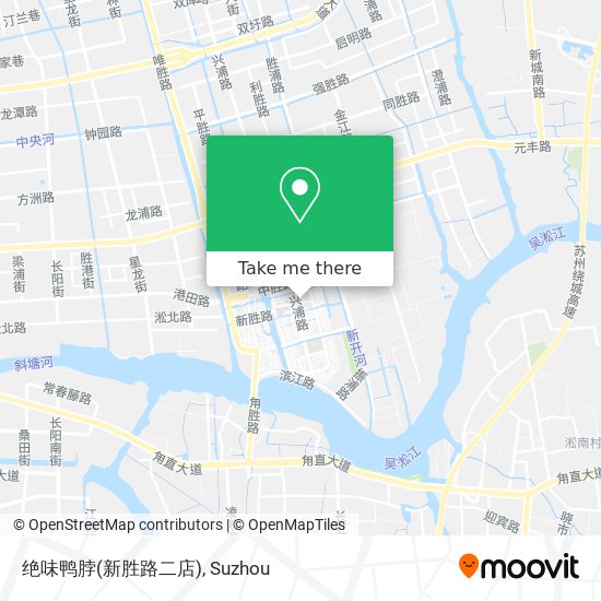 绝味鸭脖(新胜路二店) map