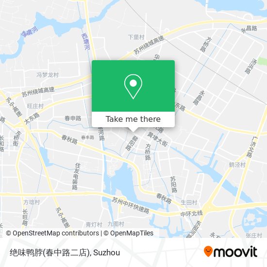 绝味鸭脖(春中路二店) map