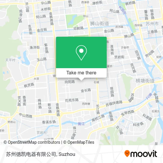苏州德凯电器有限公司 map