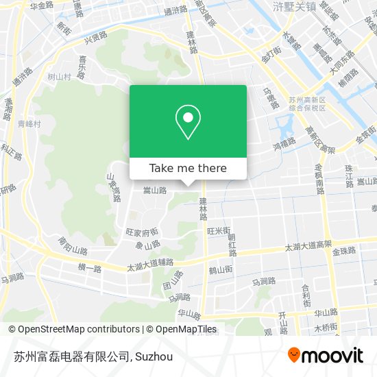 苏州富磊电器有限公司 map
