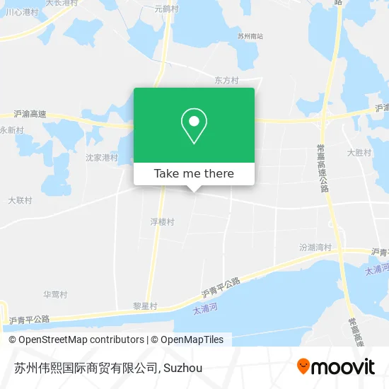 苏州伟熙国际商贸有限公司 map