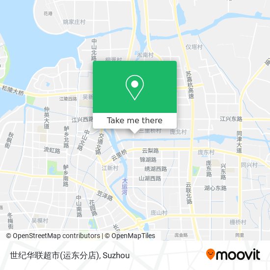 世纪华联超市(运东分店) map