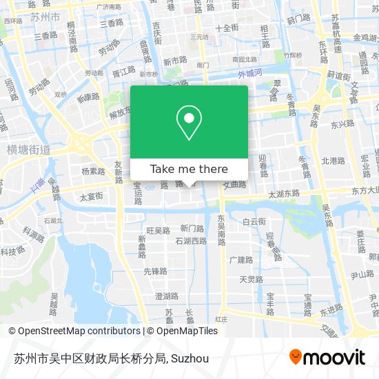 苏州市吴中区财政局长桥分局 map