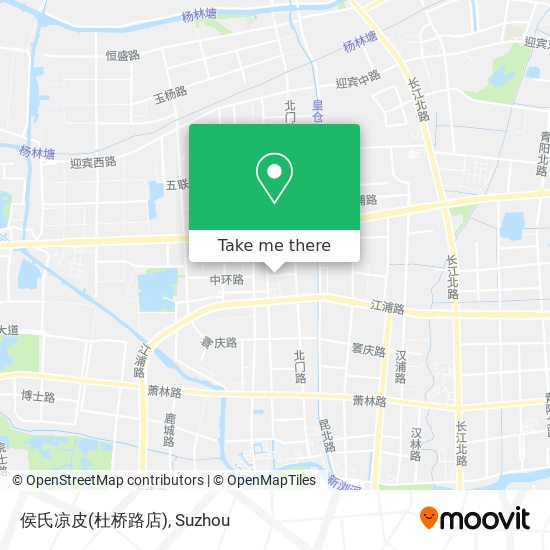 侯氏凉皮(杜桥路店) map