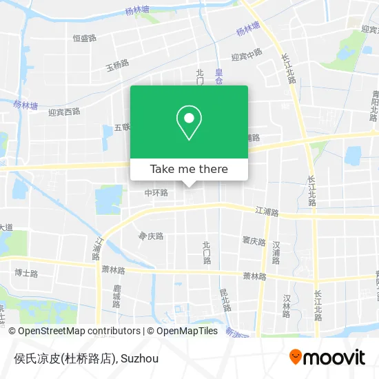 侯氏凉皮(杜桥路店) map