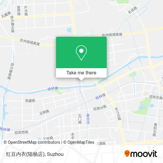 红豆内衣(陆杨店) map