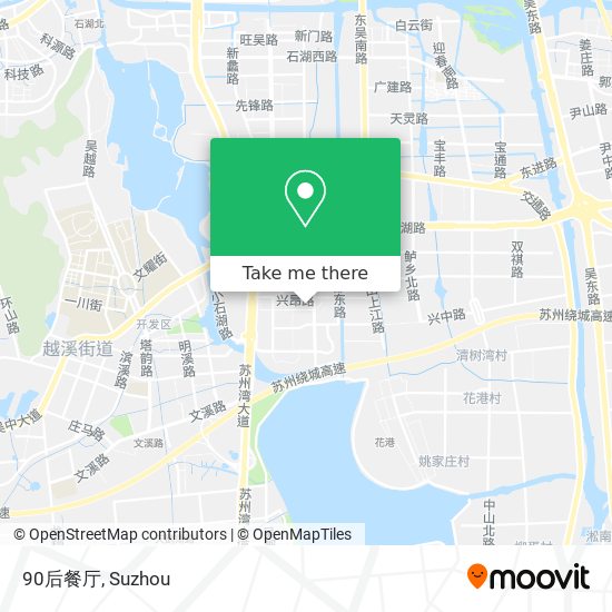 90后餐厅 map