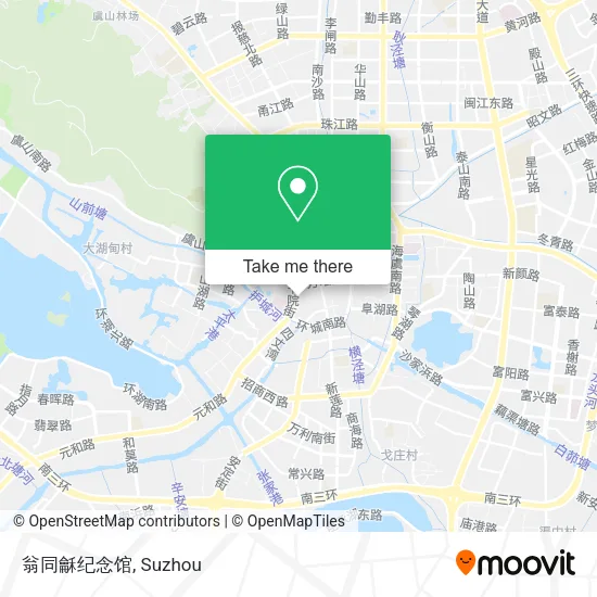 翁同龢纪念馆 map