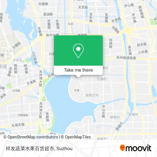 祥发蔬菜水果百货超市 map