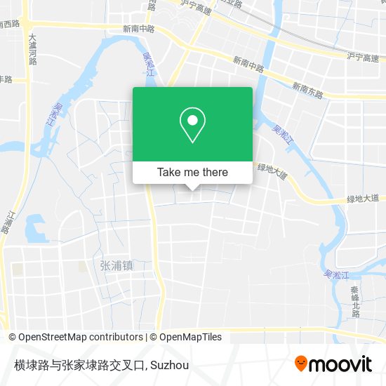 横埭路与张家埭路交叉口 map