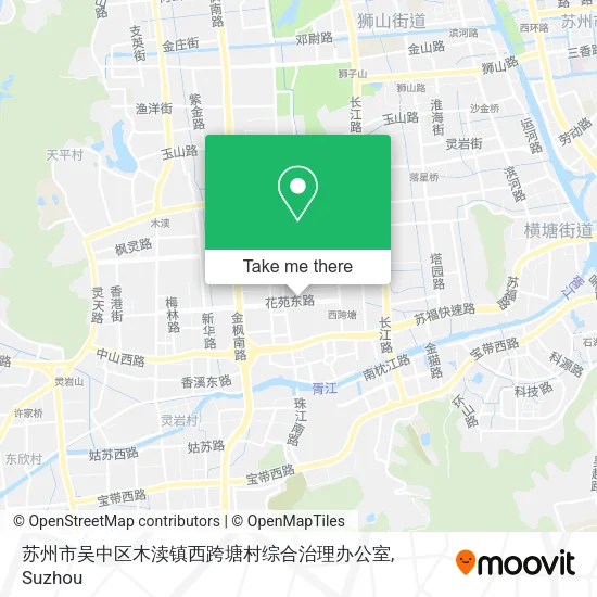 苏州市吴中区木渎镇西跨塘村综合治理办公室 map