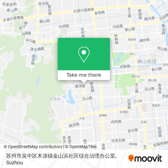 苏州市吴中区木渎镇金山浜社区综合治理办公室 map