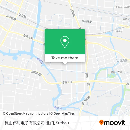 昆山伟时电子有限公司-北门 map